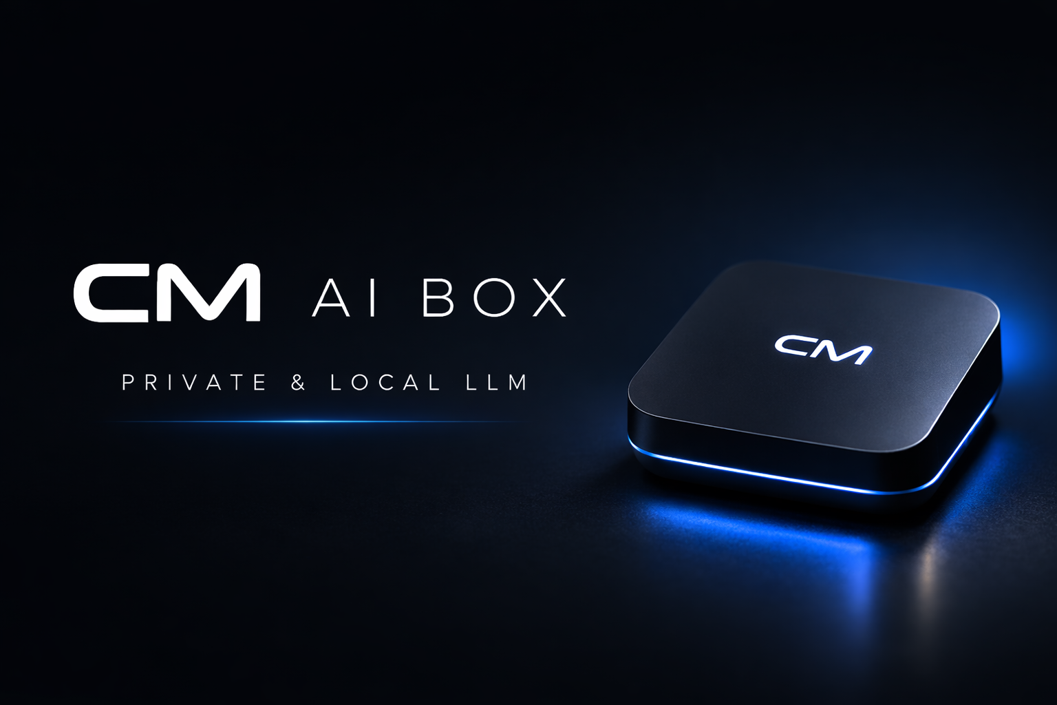 CM AI BOX 프라이빗 로컬 LLM 솔루션